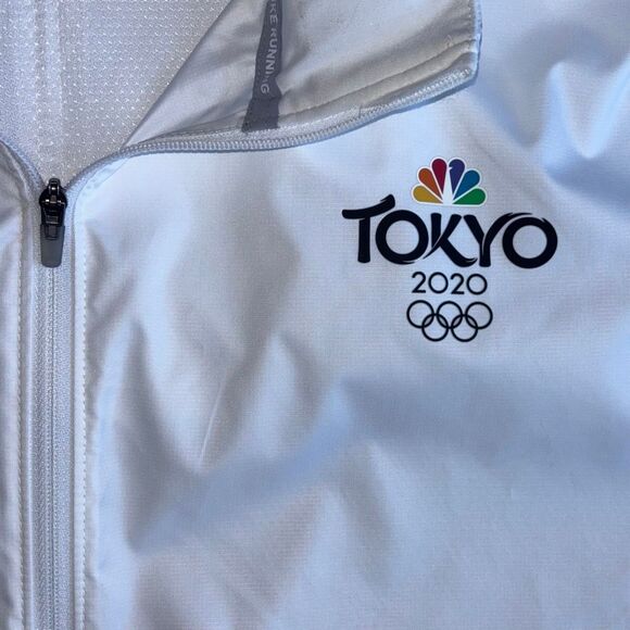 Nike Running Jacket XL White 2020 TOKYO OLYMPICS Women’s MSRP $115 - Picture 10 of 11